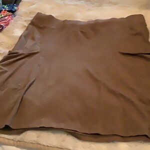 Horny Toad Classic Brown A-Line Skirt